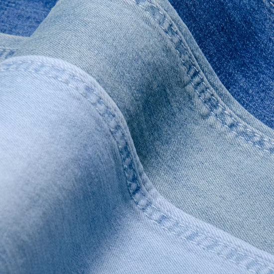 Modern Style Modal Cotton Stretch Mixed Twill Denim Fabric for Jeans 10.1 Oz