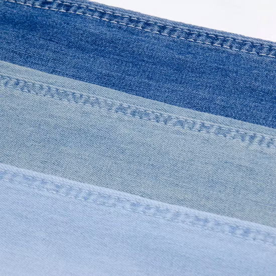 Modern Style Modal Cotton Stretch Mixed Twill Denim Fabric for Jeans 10.1 Oz